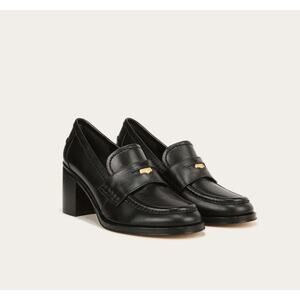 Veronica Beard Penny 70MM Leather Loafer Pumps